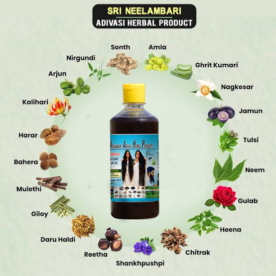 Sir Neelambari Herbal Hair Oil