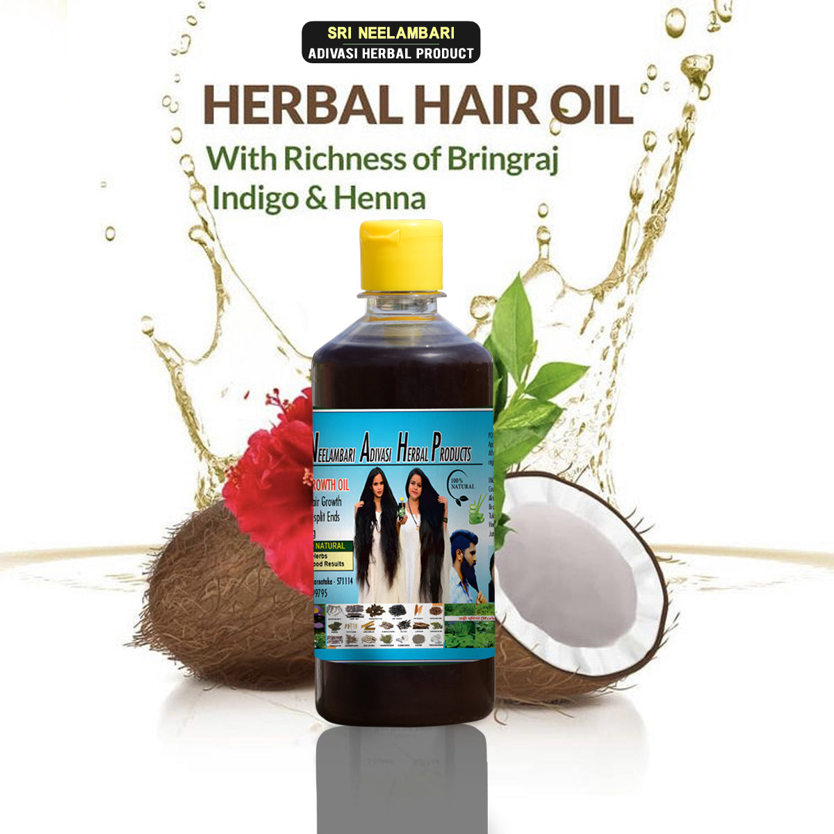 Sir Neelambari Herbal Hair Oil