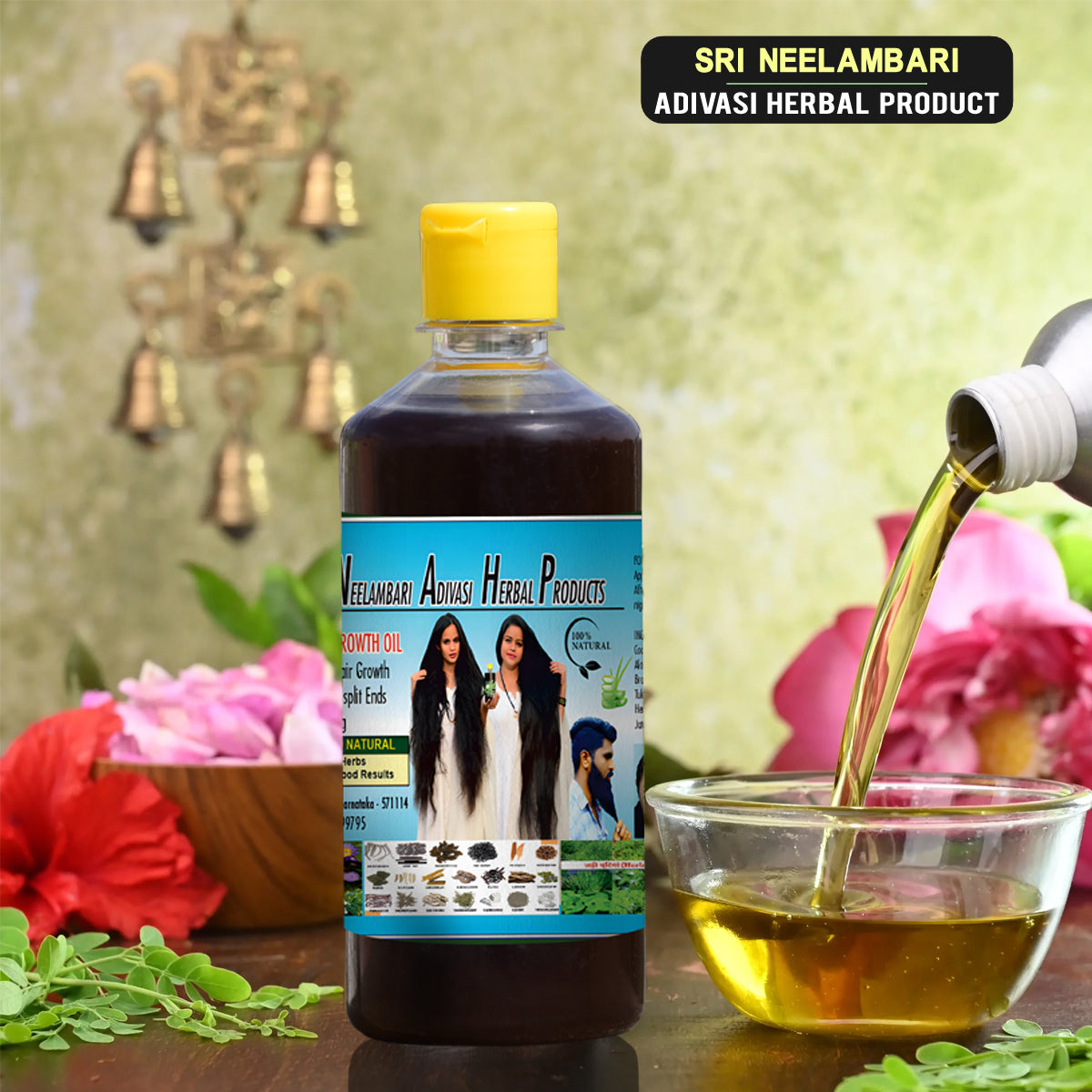 Sir Neelambari Herbal Hair Oil